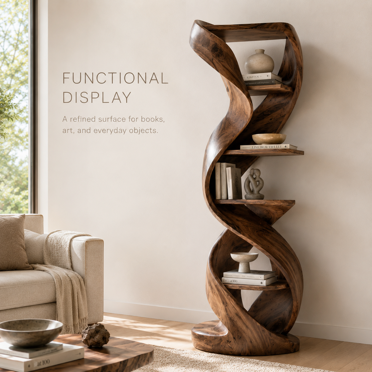 Brielle Sculpted Display Shelf - product image 07