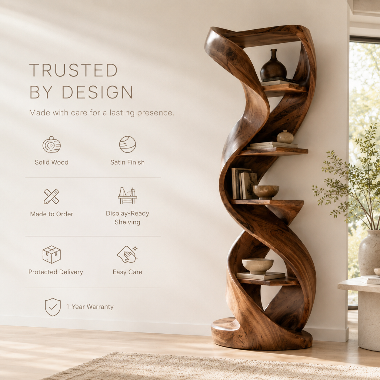 Brielle Sculpted Display Shelf - product image 09