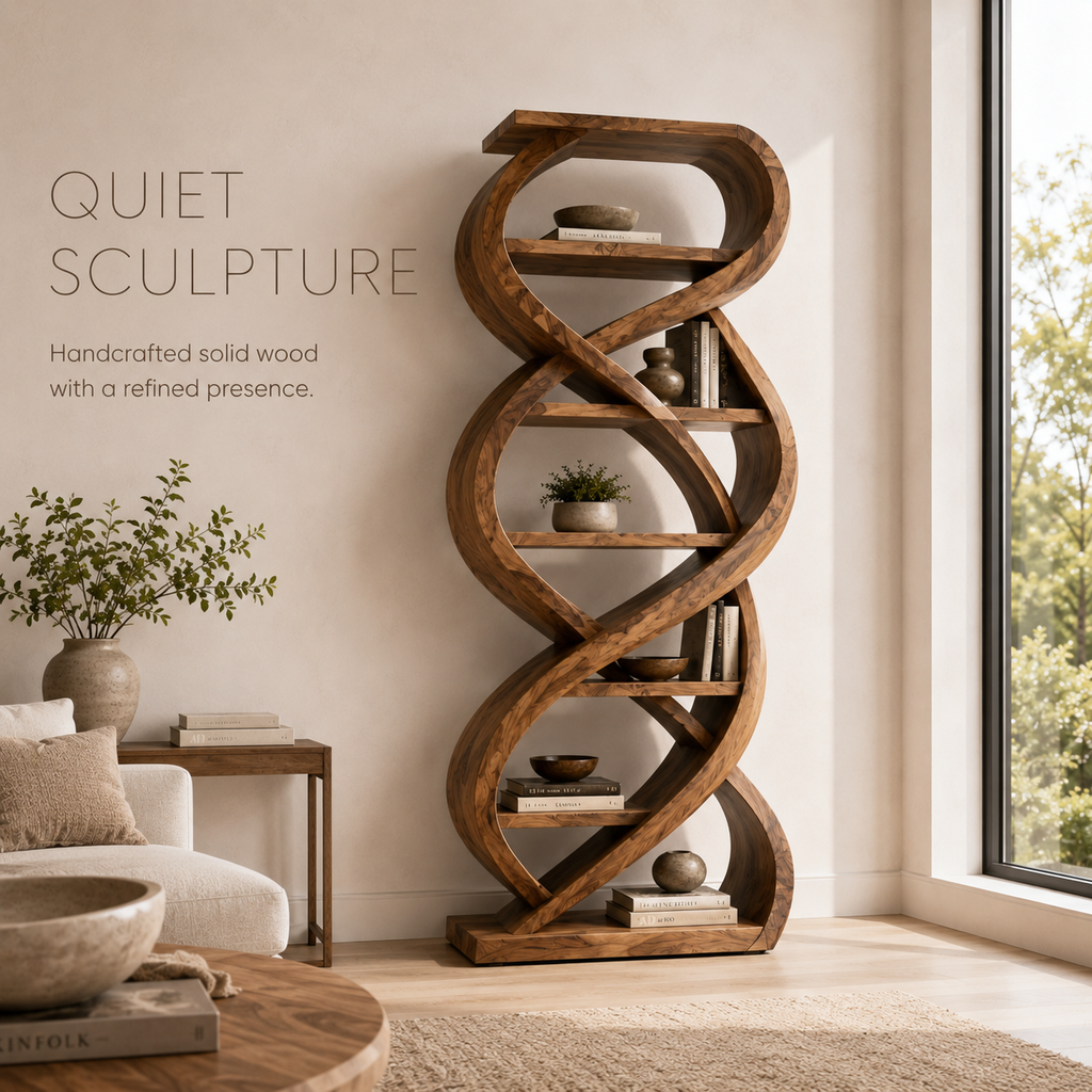 Orin Organic Modern Bookshelf - product image 02