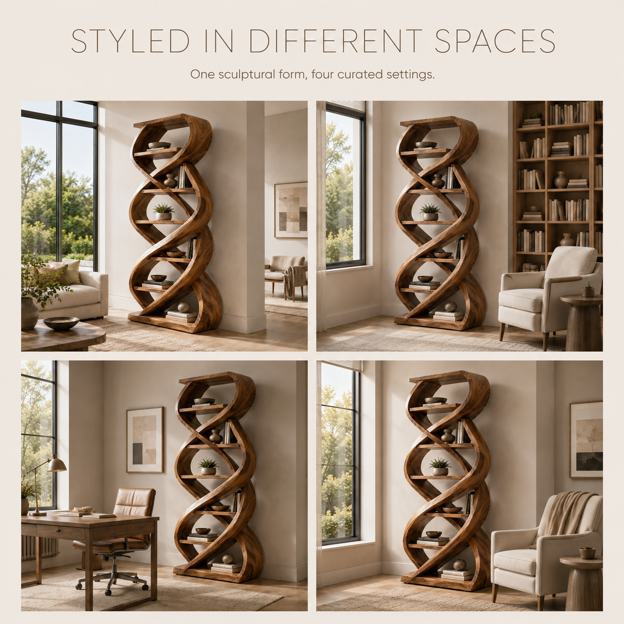 Orin Organic Modern Bookshelf - product image 10