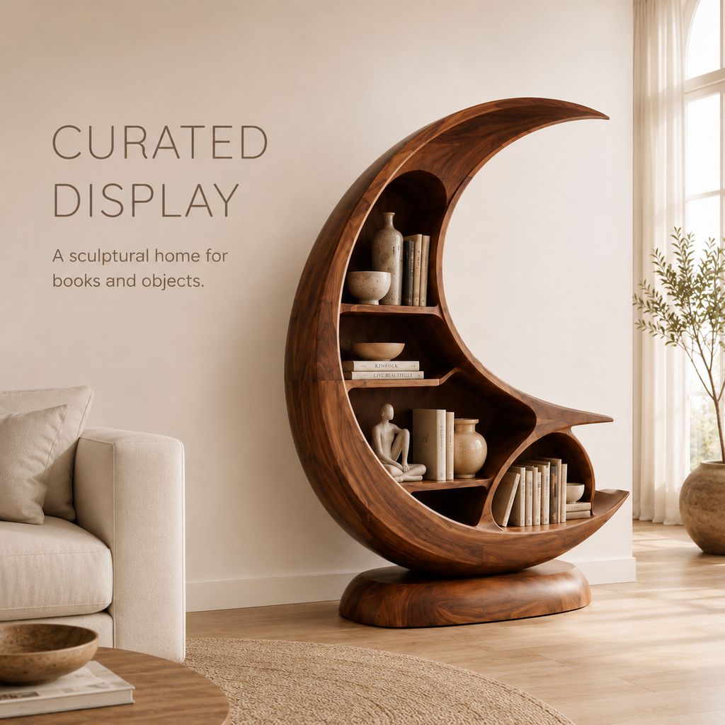 Mira Flow Wood Bookshelf - product image 06