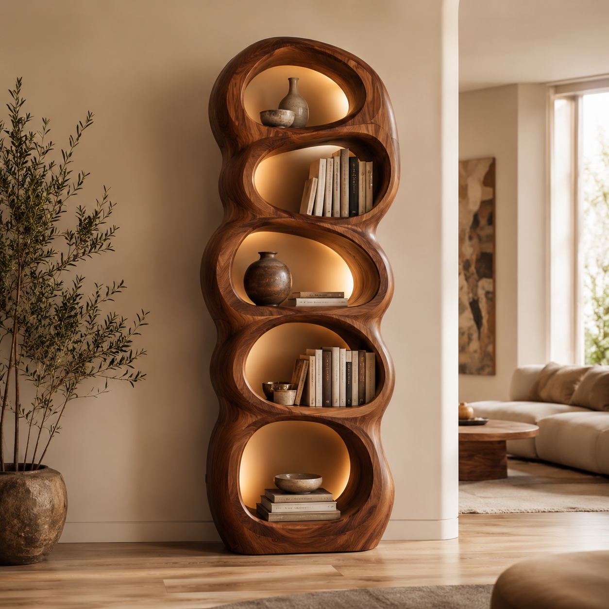Eira Statement Bookshelf - main view
