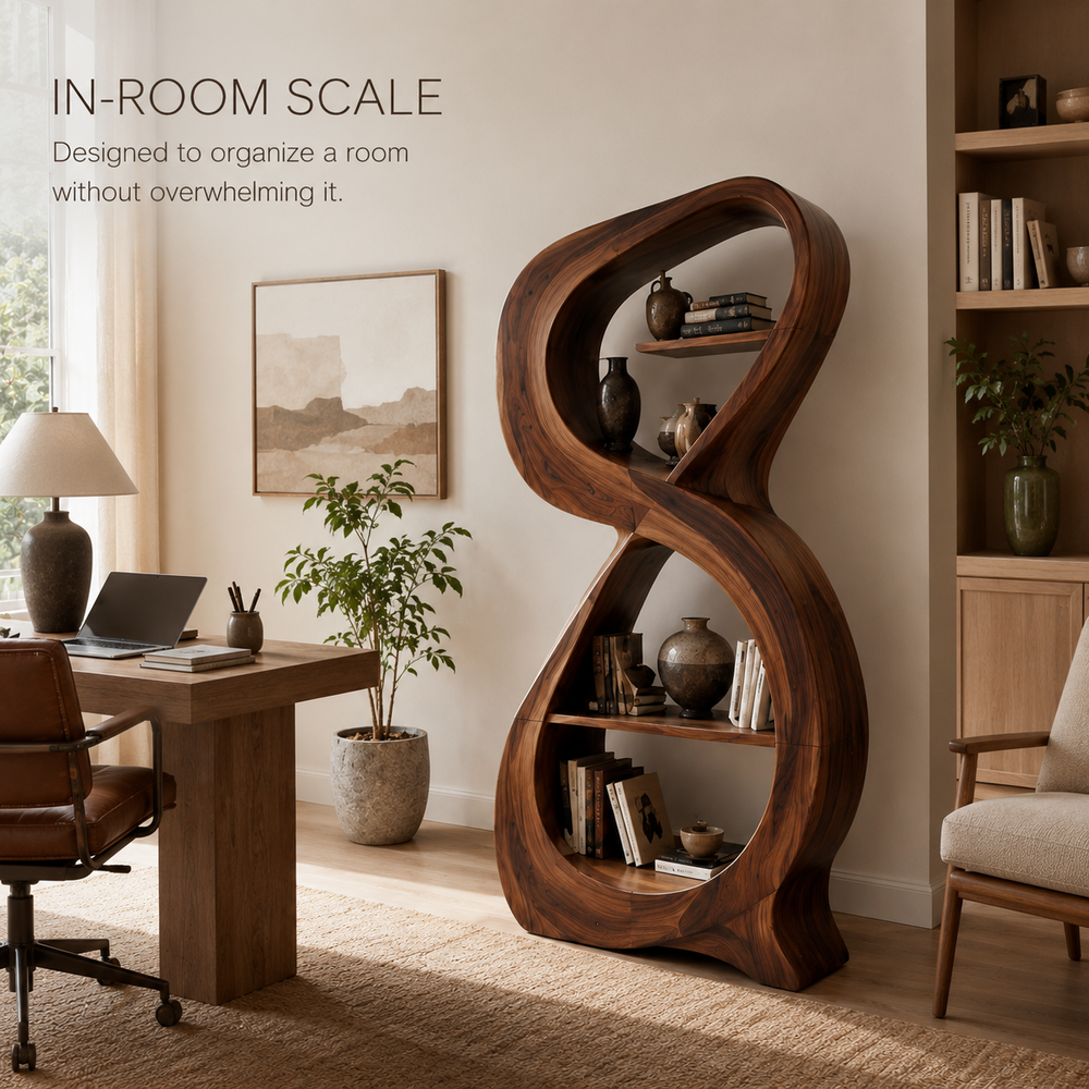 Koa Organic Display Bookshelf - product image 04