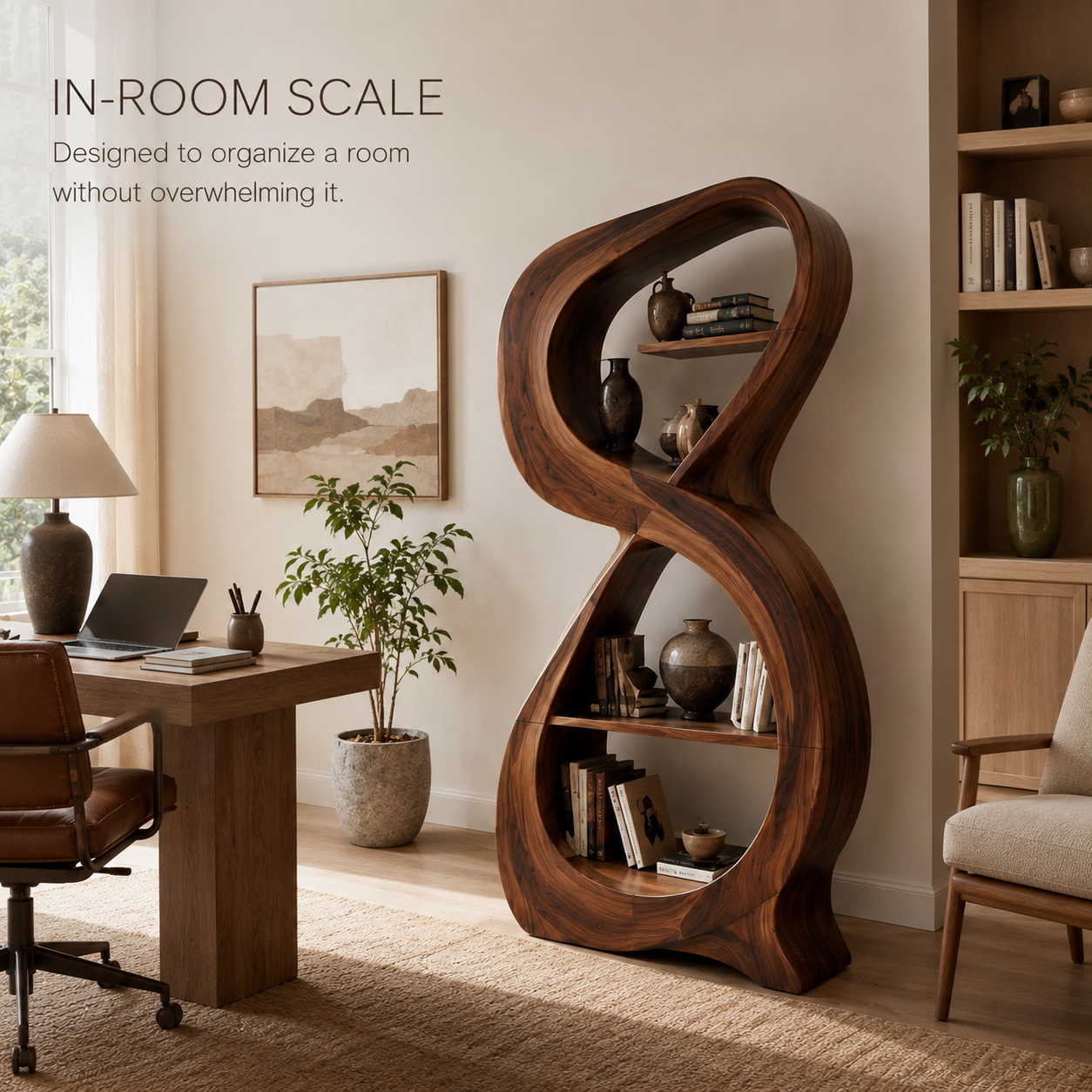 Koa Organic Display Bookshelf - product image 04