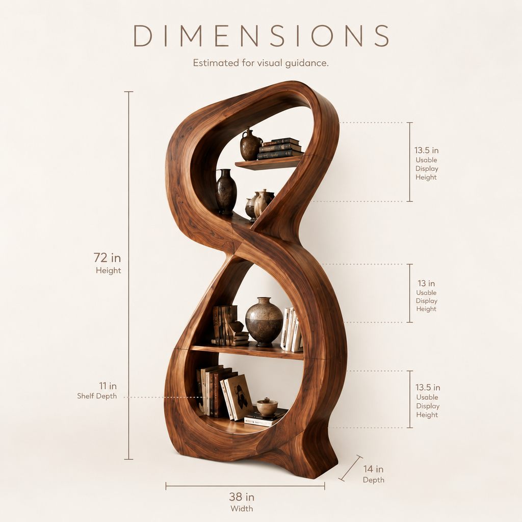 Koa Organic Display Bookshelf - product image 08