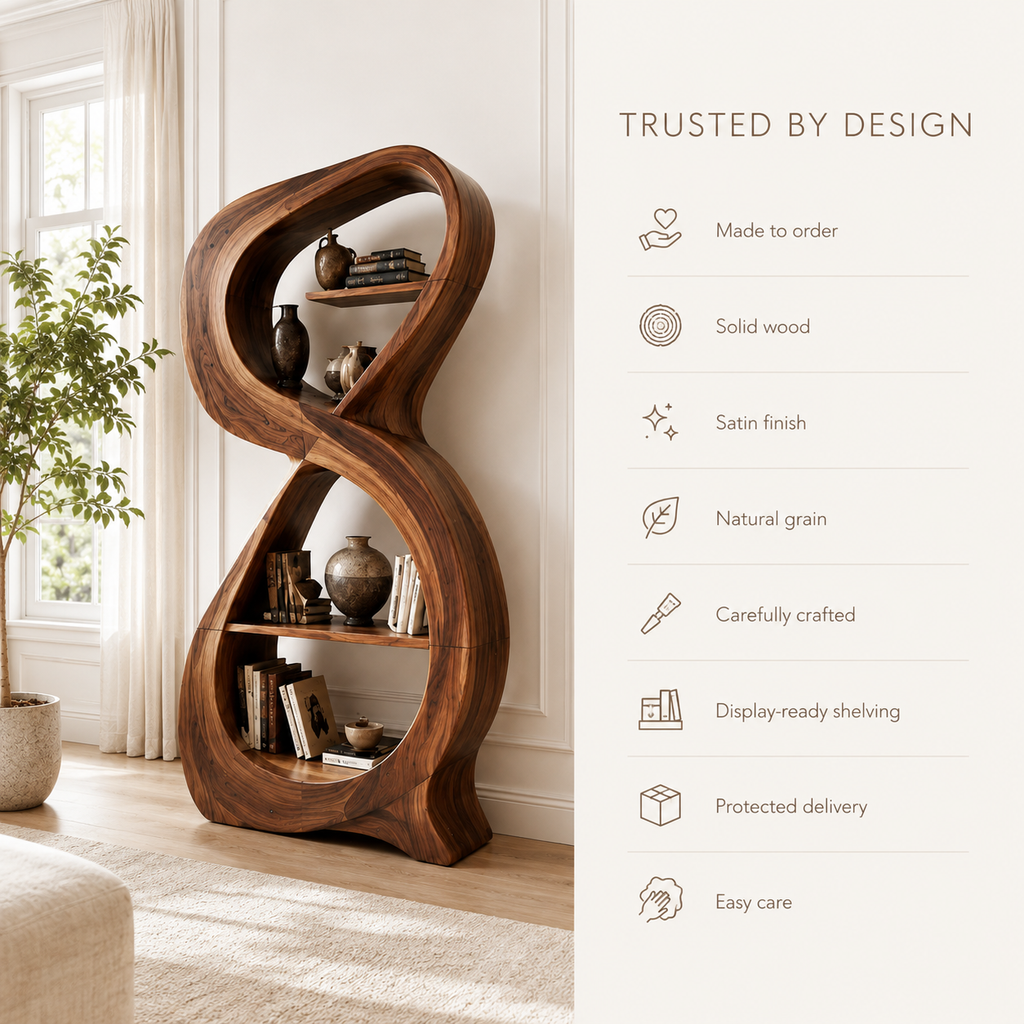 Koa Organic Display Bookshelf - product image 09