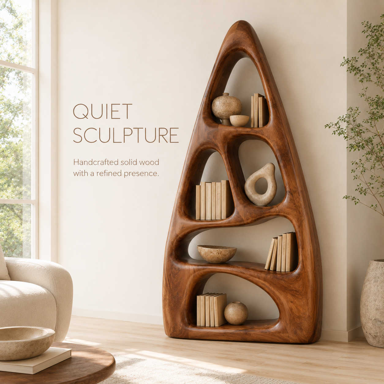 Nola Soft Arch Bookshelf - product image 02