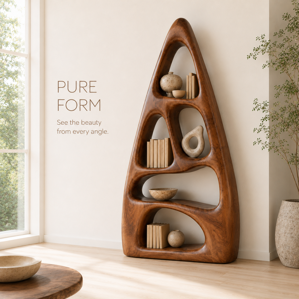 Nola Soft Arch Bookshelf - product image 03
