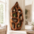 Marin Curved Display Bookshelf - main view