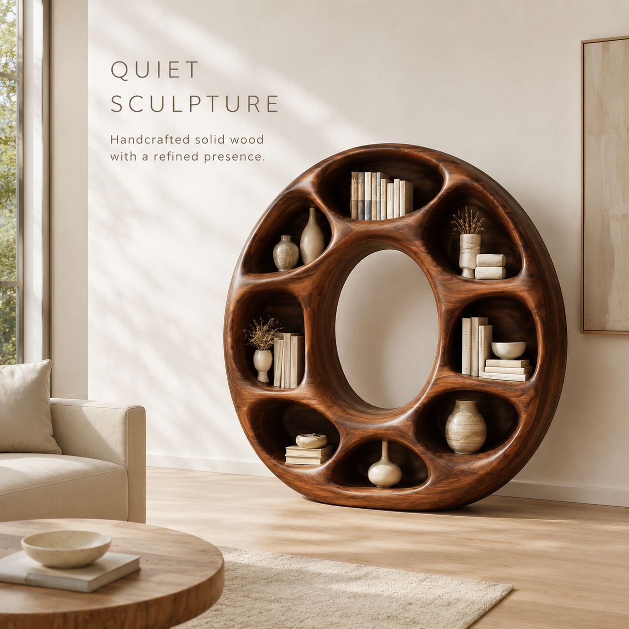 Soren Rounded Bookcase - product image 02