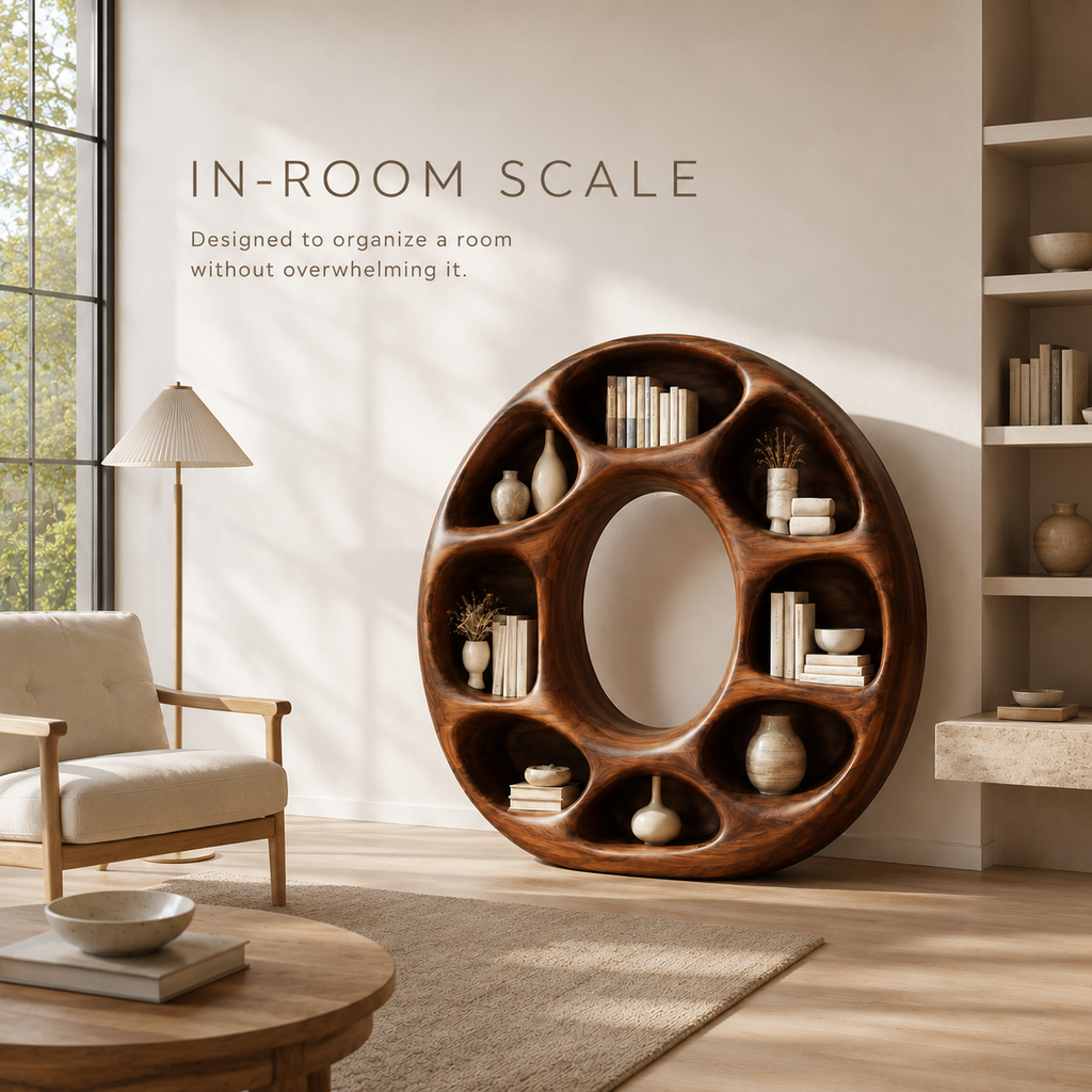 Soren Rounded Bookcase - product image 05