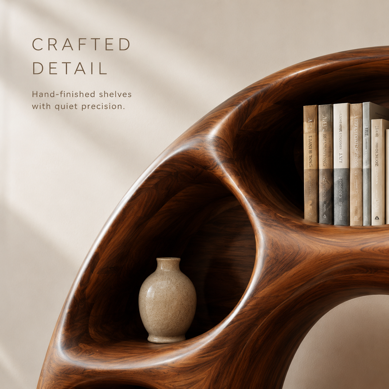 Soren Rounded Bookcase - product image 07
