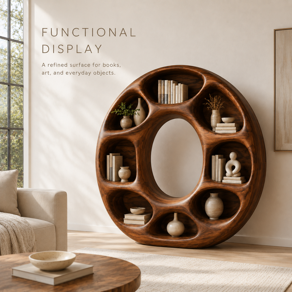 Soren Rounded Bookcase - product image 08