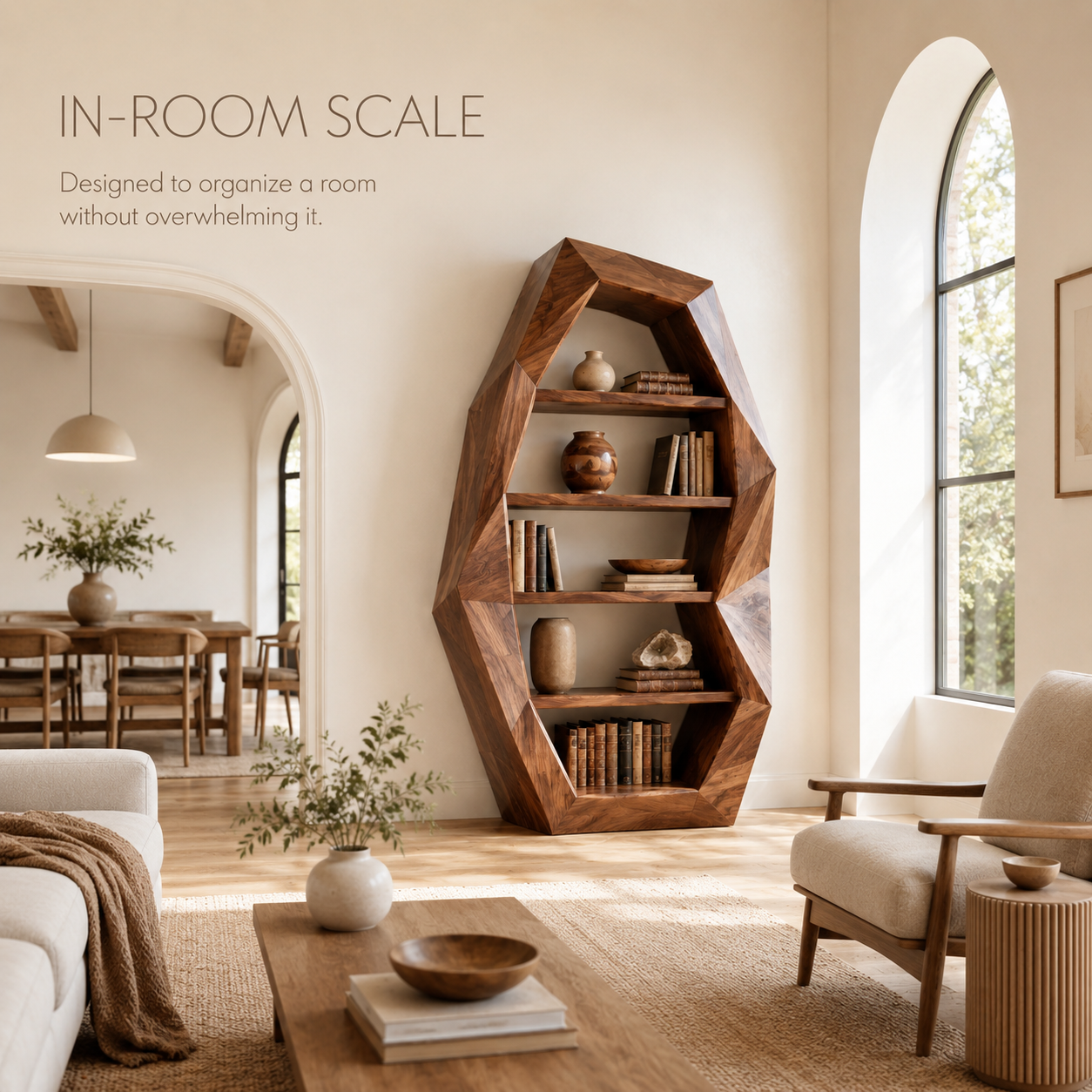Elara Gallery Display Bookshelf - product image 04