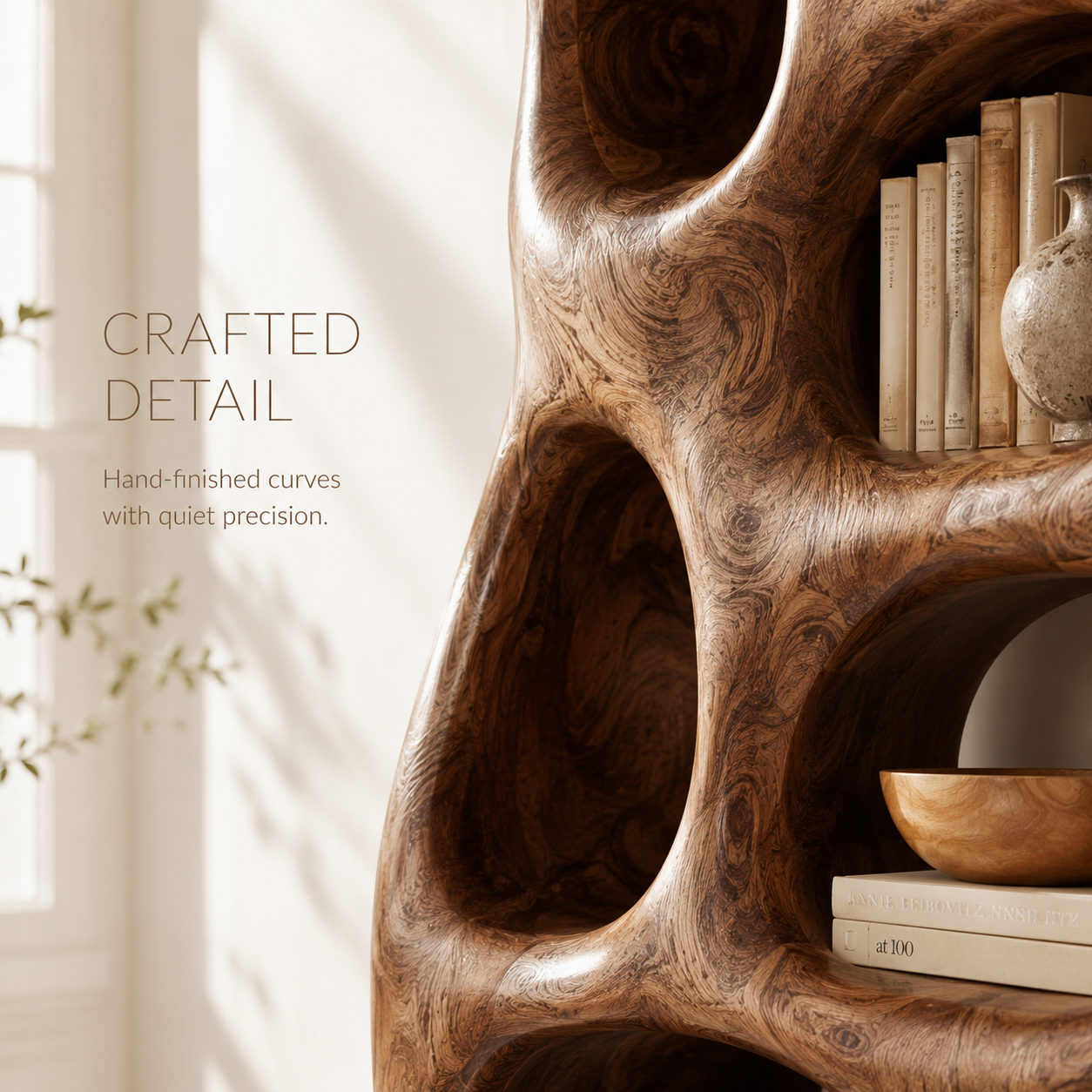 Veyra Soft Curve Bookshelf - product image 06