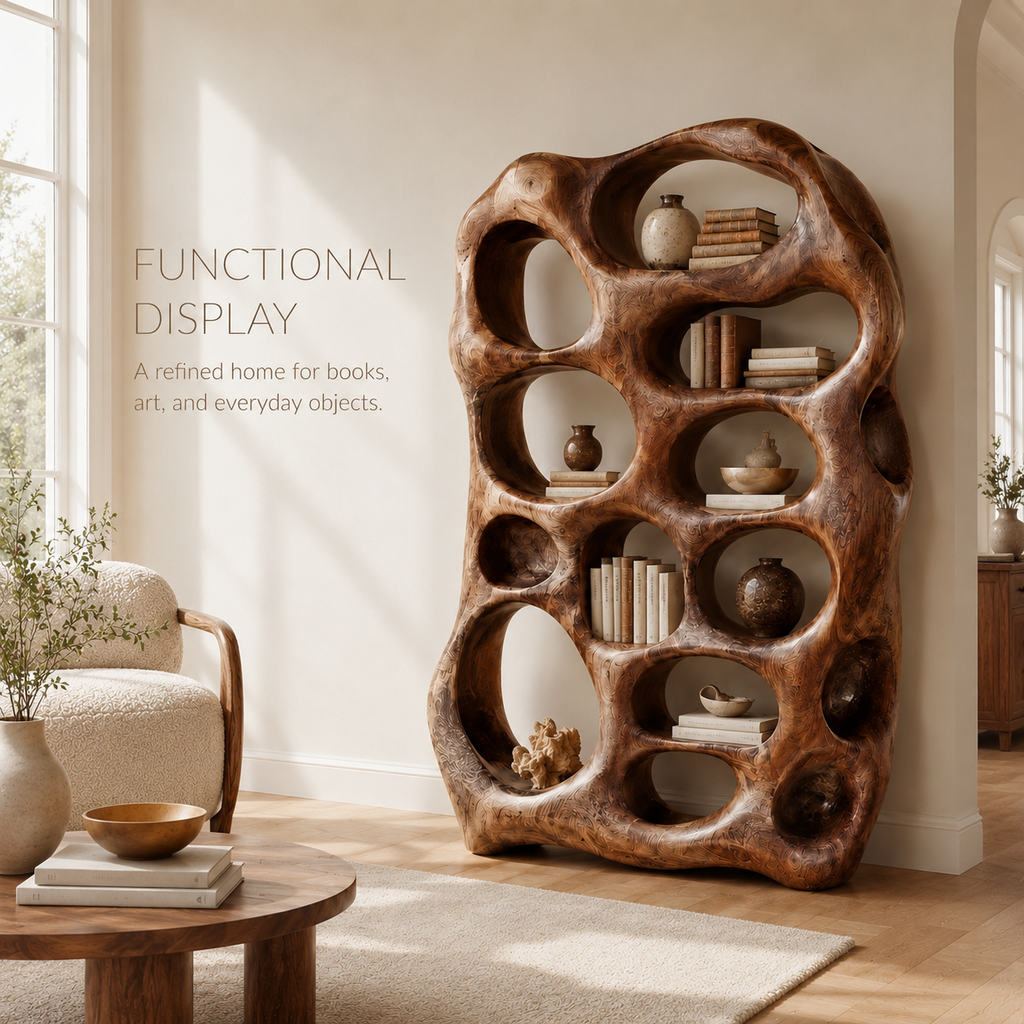 Veyra Soft Curve Bookshelf - product image 07
