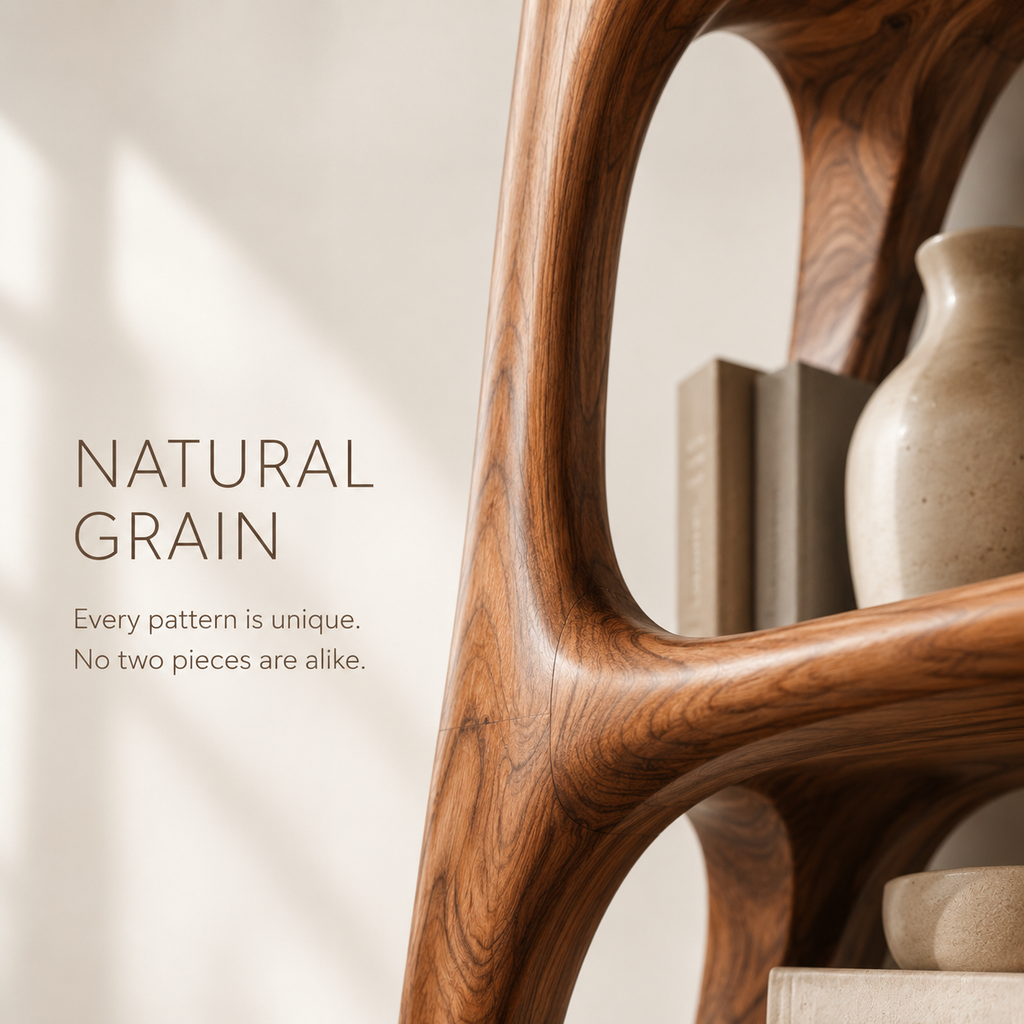 Nolan Arc Wood Bookshelf - product image 05