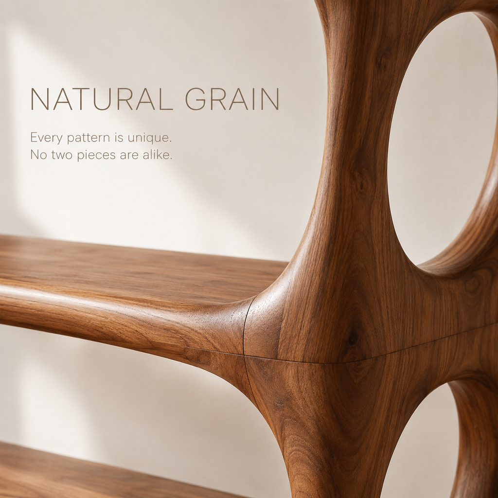 Liora Warm Walnut Bookshelf - product image 05
