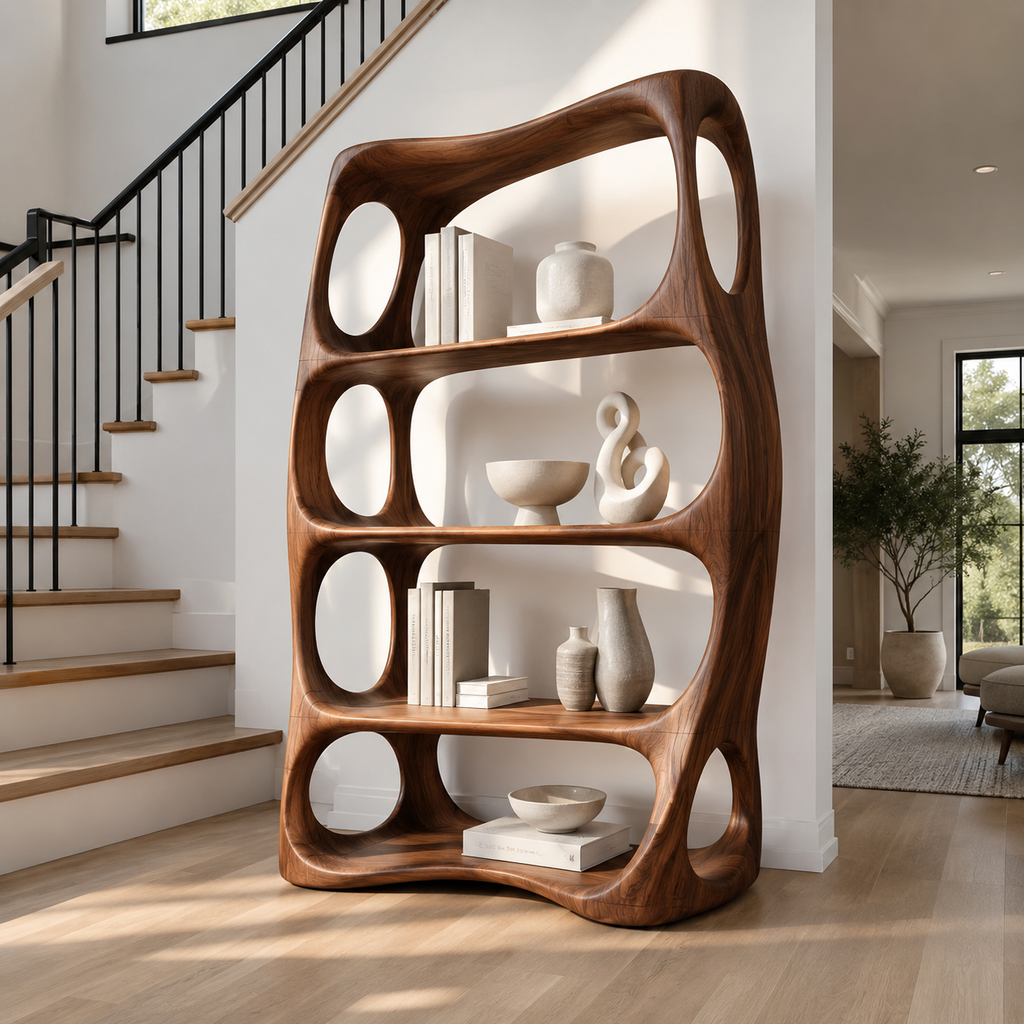 Rowan Hollow Form Bookshelf - main view