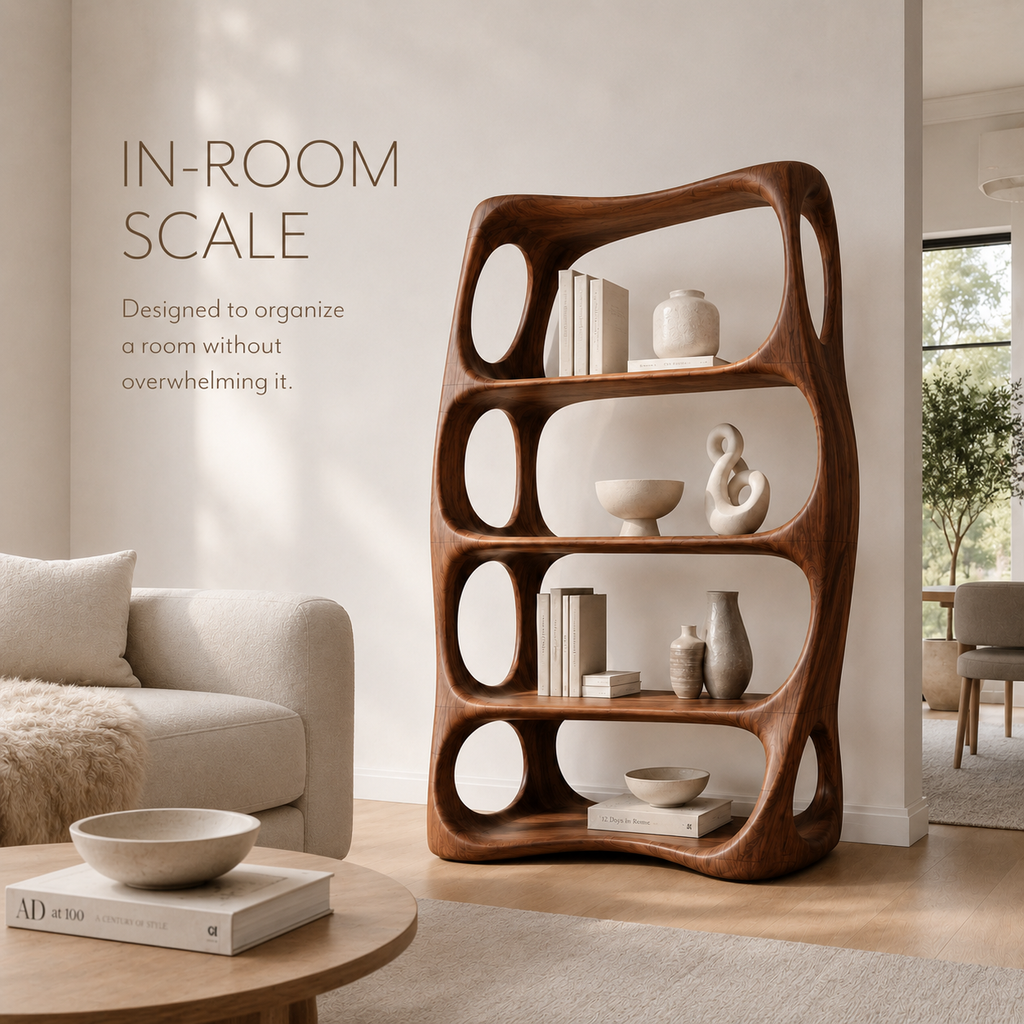 Rowan Hollow Form Bookshelf - product image 04