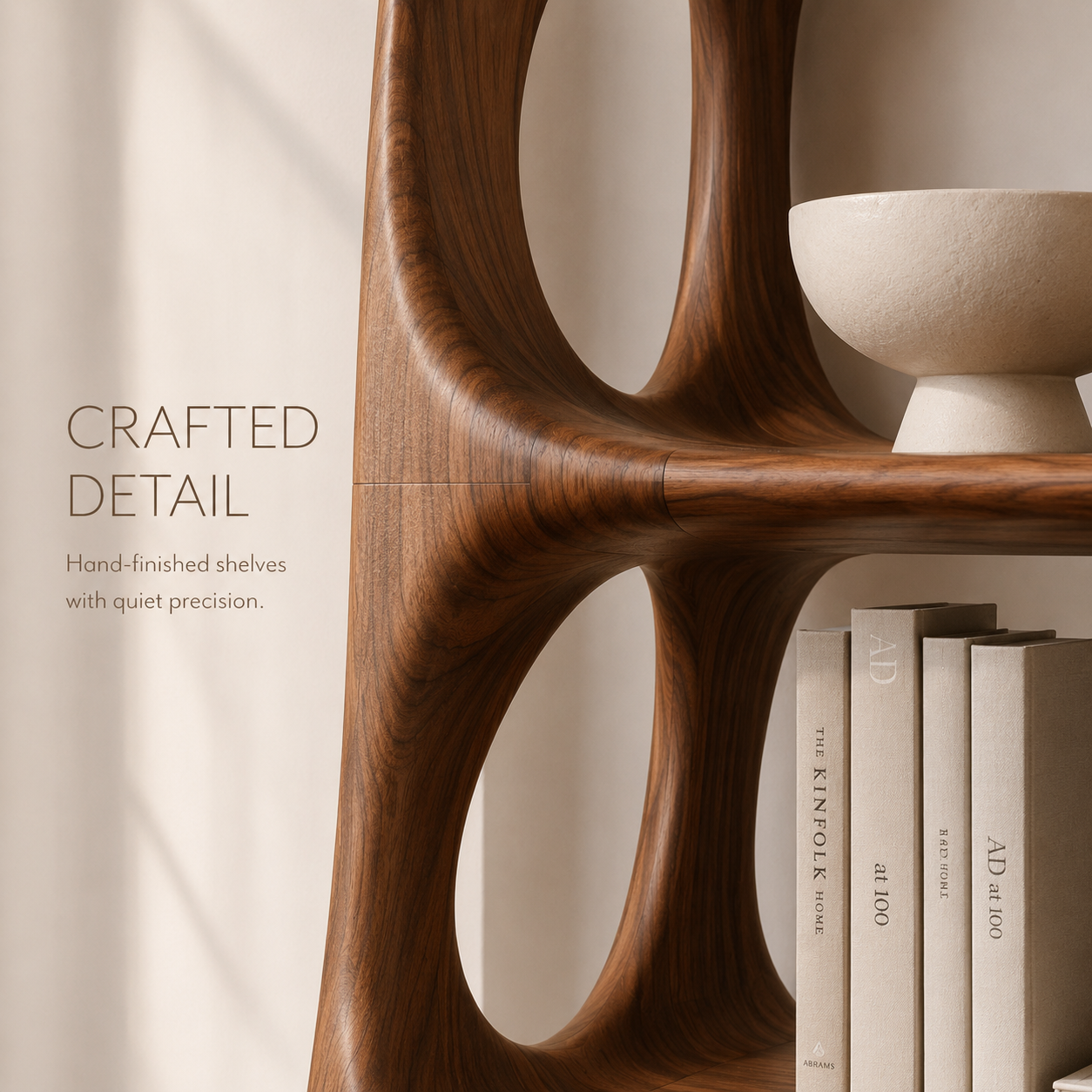 Rowan Hollow Form Bookshelf - product image 06