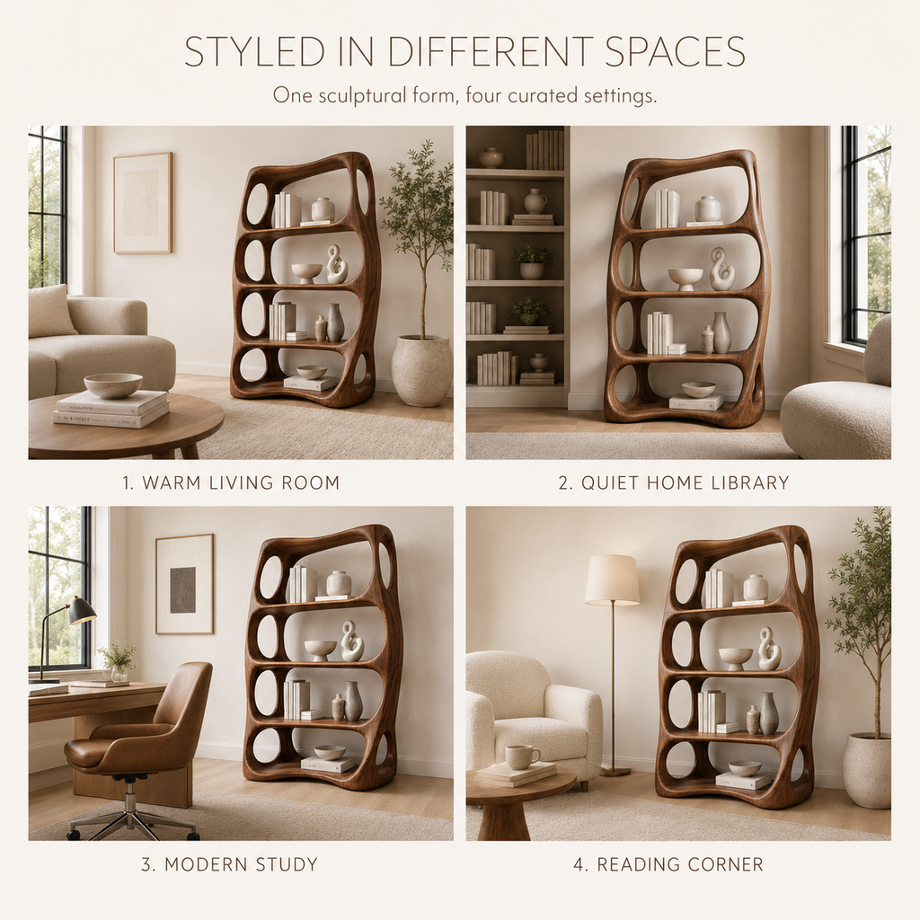 Rowan Hollow Form Bookshelf - product image 10