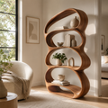 Brielle Sculpted Display Shelf - main view