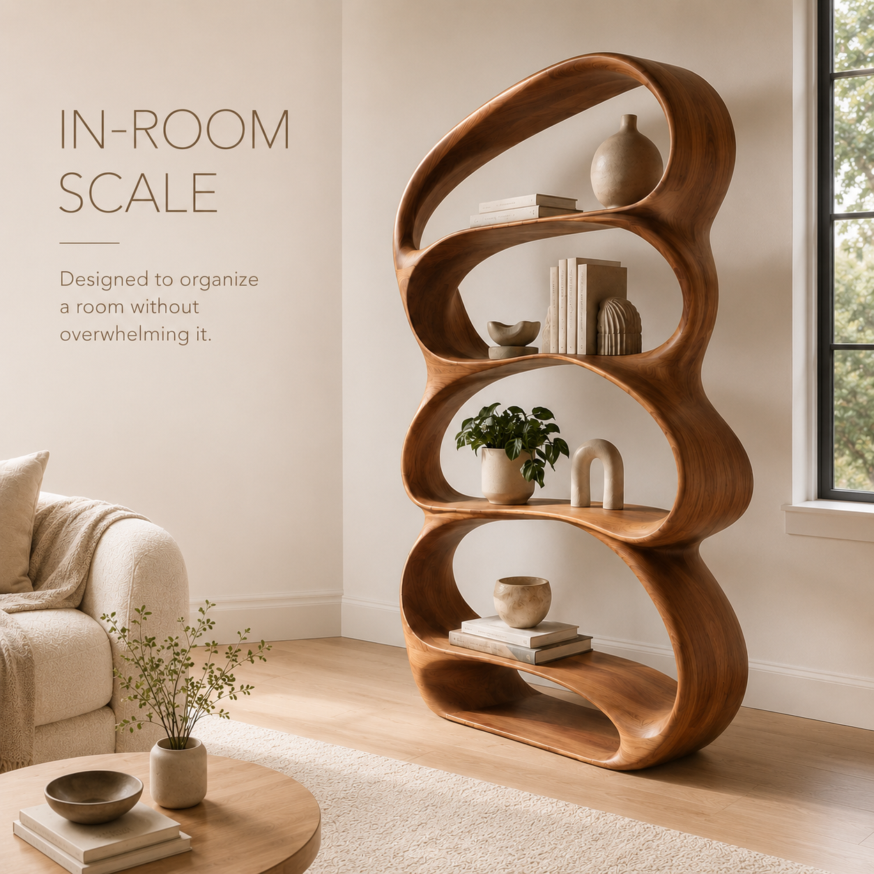 Brielle Sculpted Display Shelf - product image 05
