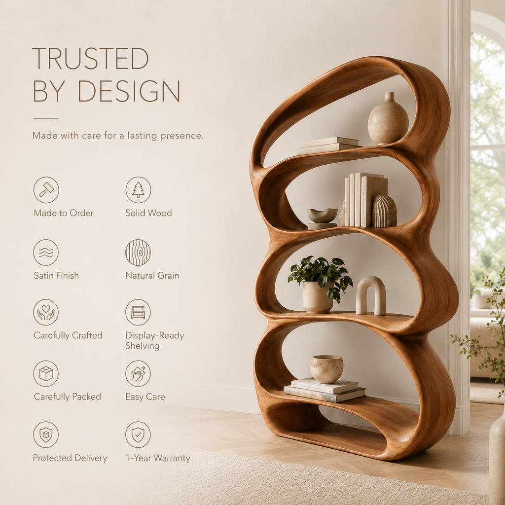 Brielle Sculpted Display Shelf - product image 10