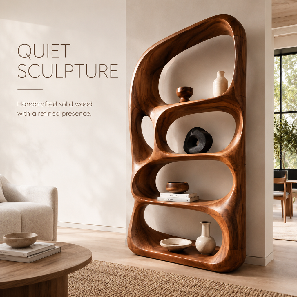 Orin Organic Modern Bookshelf - product image 02