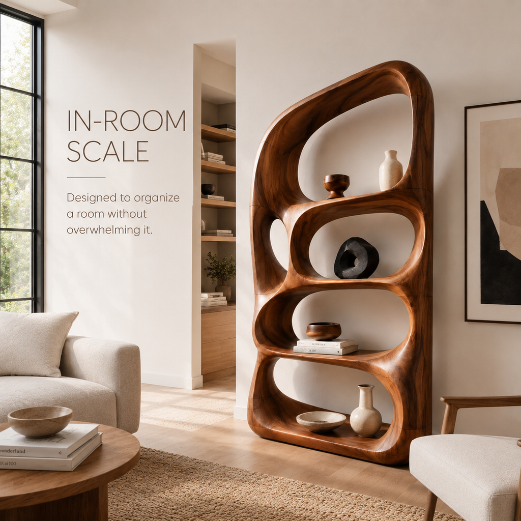 Orin Organic Modern Bookshelf - product image 04