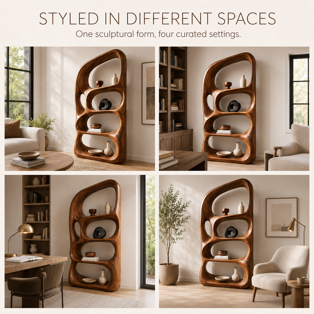 Orin Organic Modern Bookshelf - product image 10
