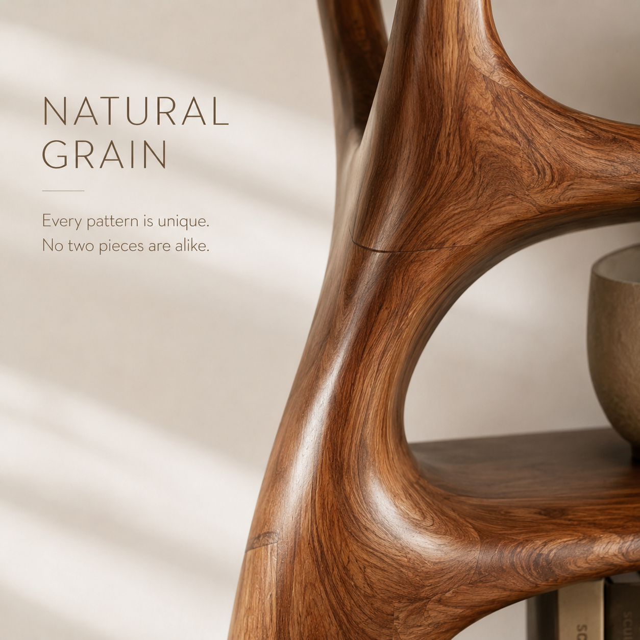 Selene Rounded Library Bookshelf - product image 06