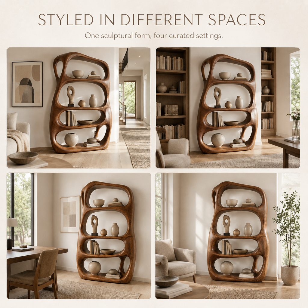 Selene Rounded Library Bookshelf - product image 11