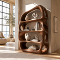 Mira Flow Wood Bookshelf - main view