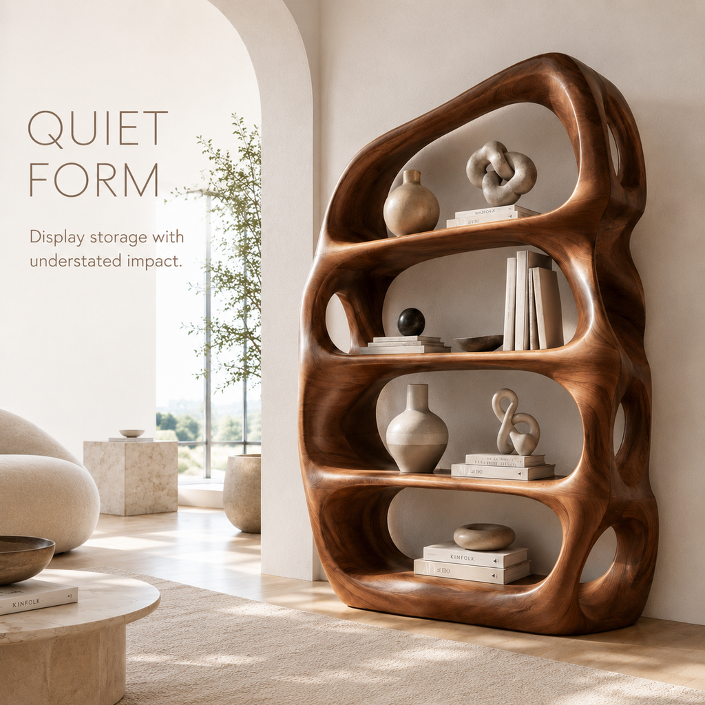 Mira Flow Wood Bookshelf - product image 04