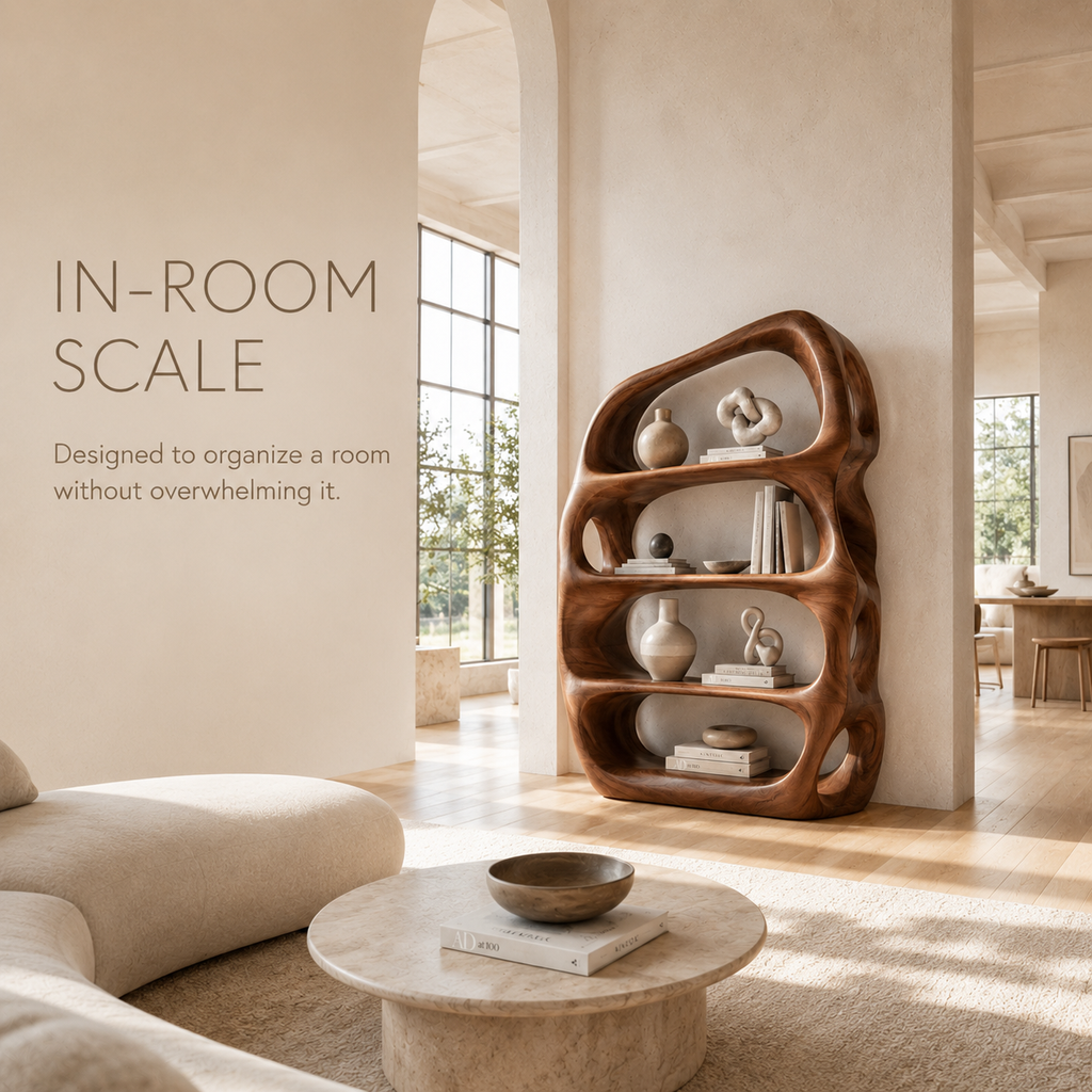 Mira Flow Wood Bookshelf - product image 05