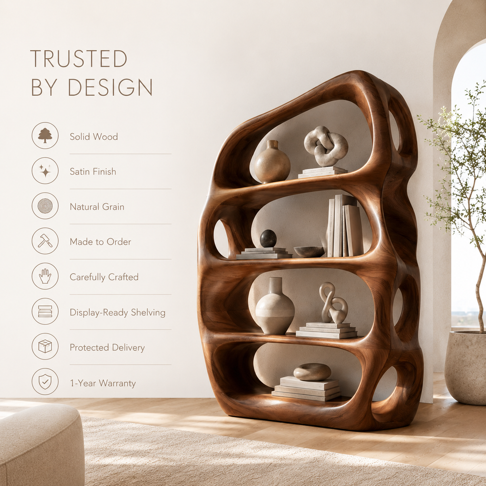 Mira Flow Wood Bookshelf - product image 10