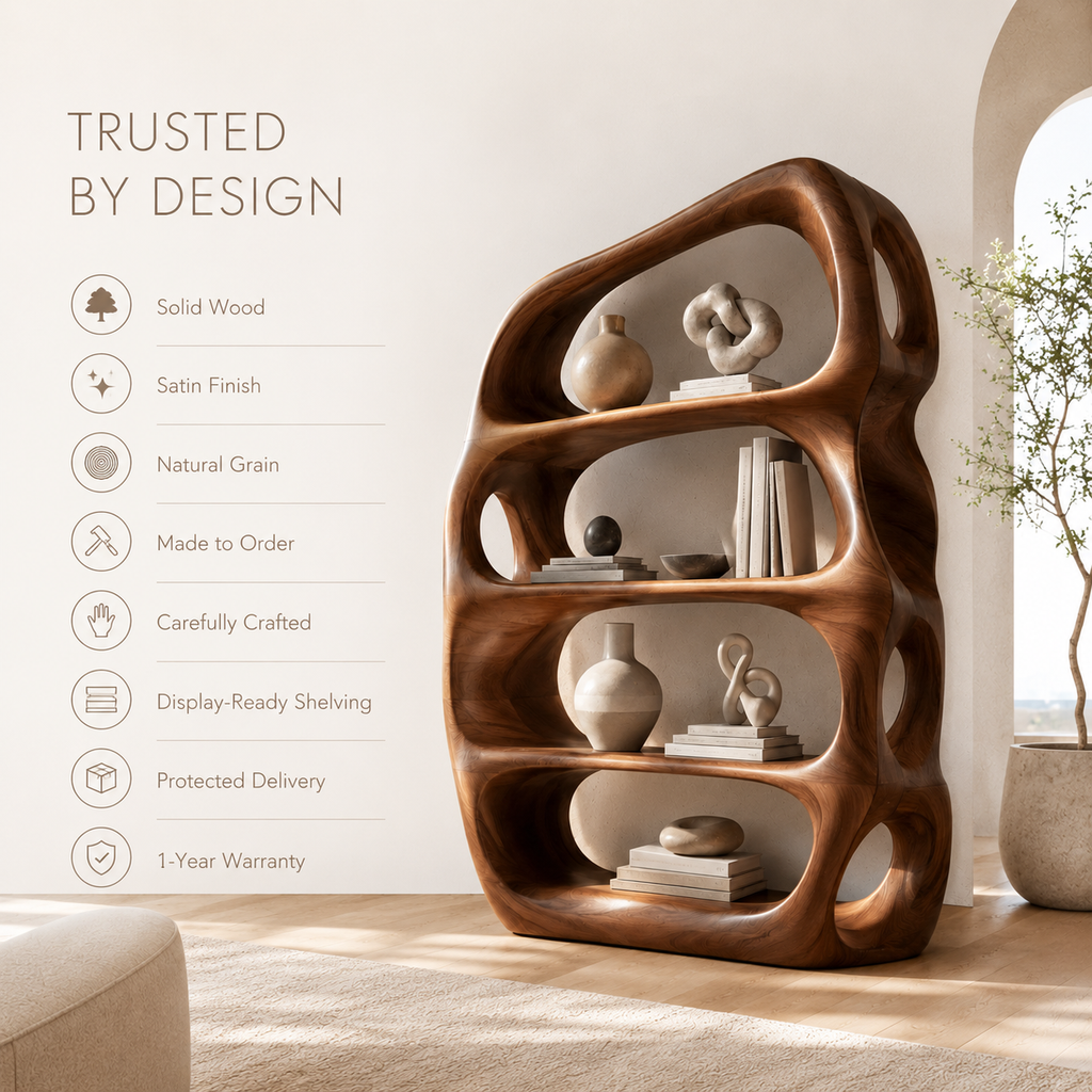 Mira Flow Wood Bookshelf - product image 10