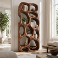 Celine Warm Modern Bookshelf - main view