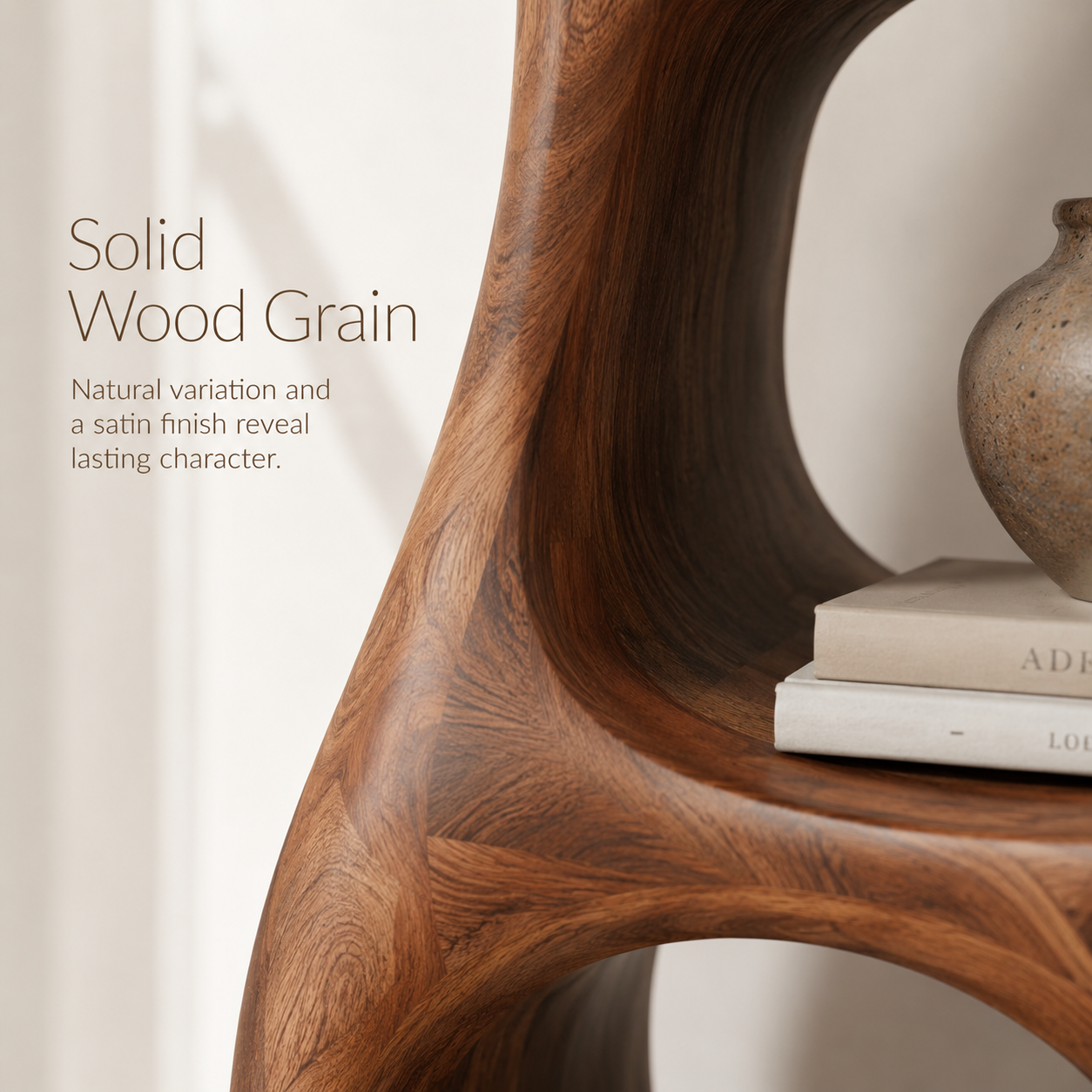 Celine Warm Modern Bookshelf - product image 05