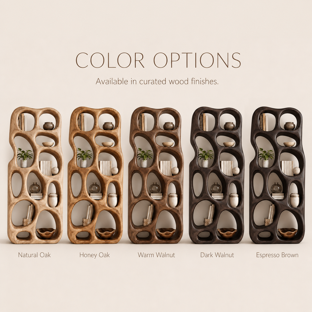 Celine Warm Modern Bookshelf - product image 11