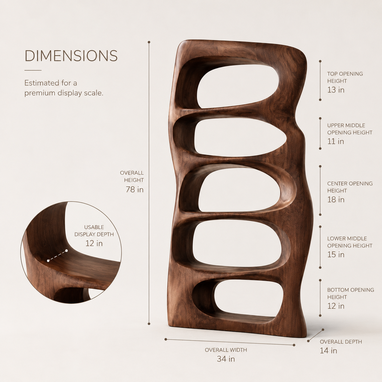Eira Statement Bookshelf - product image 08