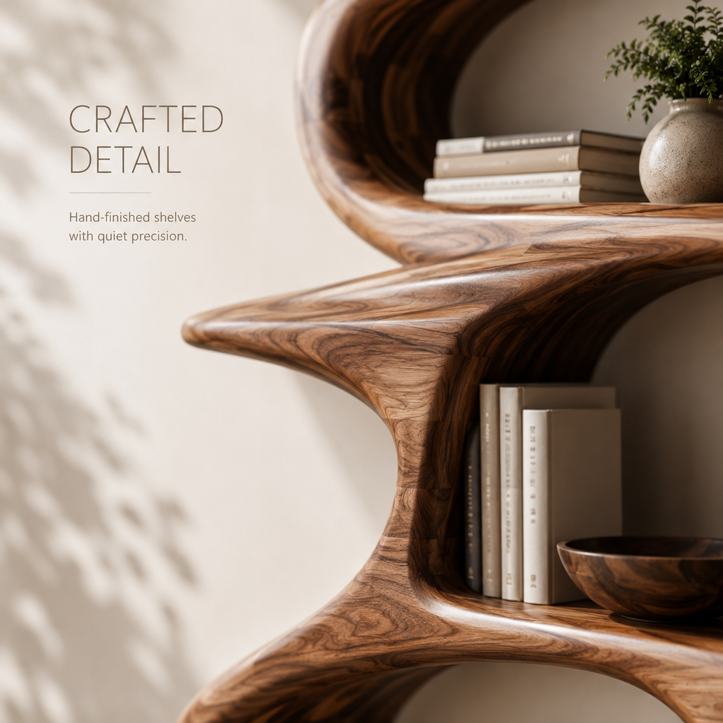 Koa Organic Display Bookshelf - product image 06