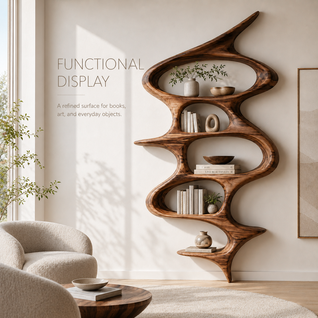 Koa Organic Display Bookshelf - product image 07