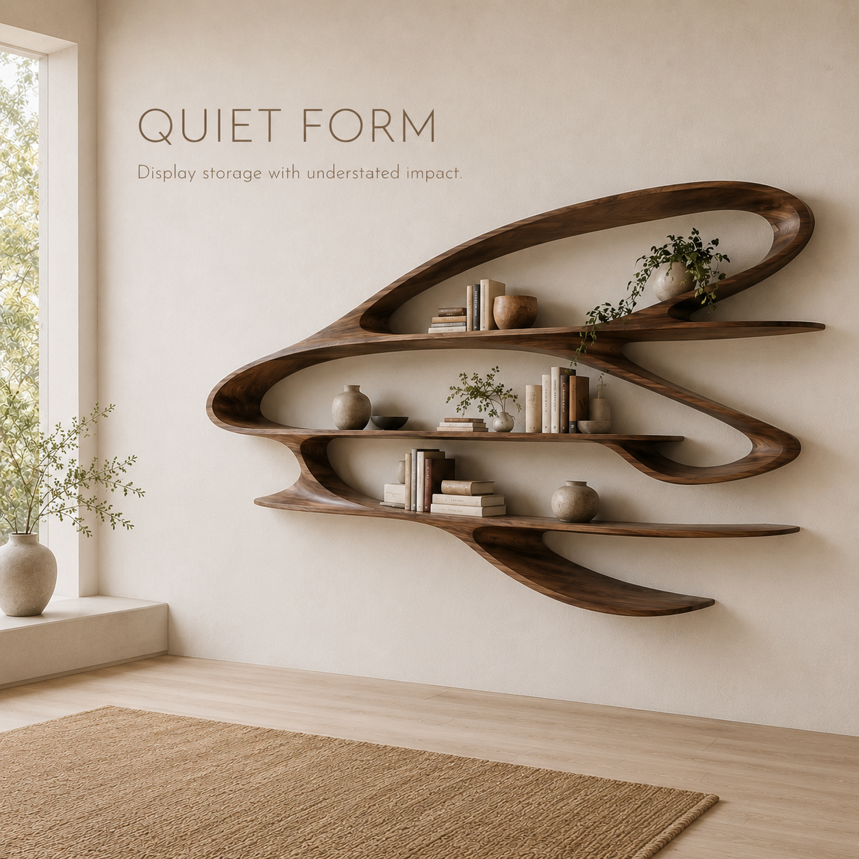 Nola Soft Arch Bookshelf - product image 03