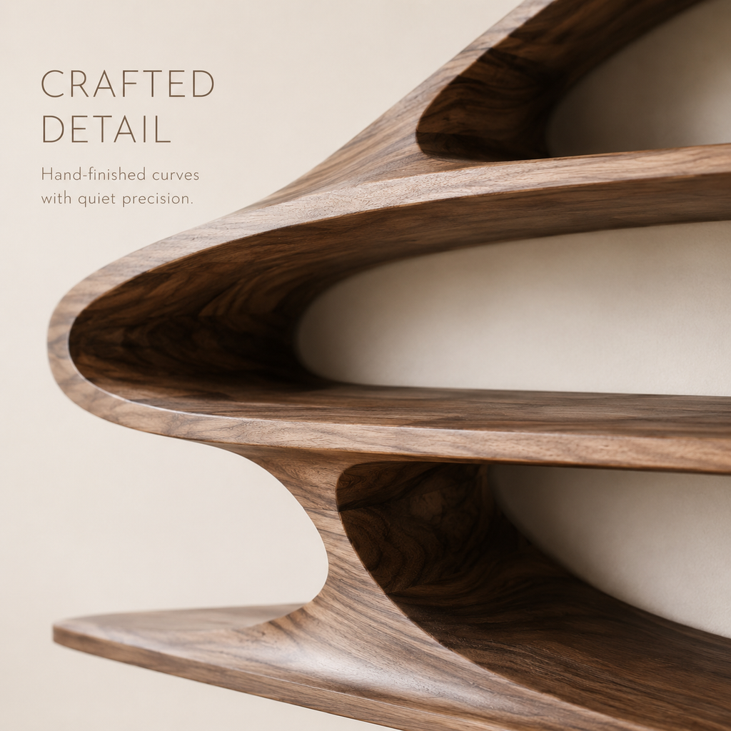 Nola Soft Arch Bookshelf - product image 06