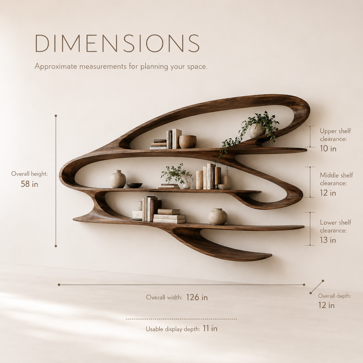 Nola Soft Arch Bookshelf - product image 08