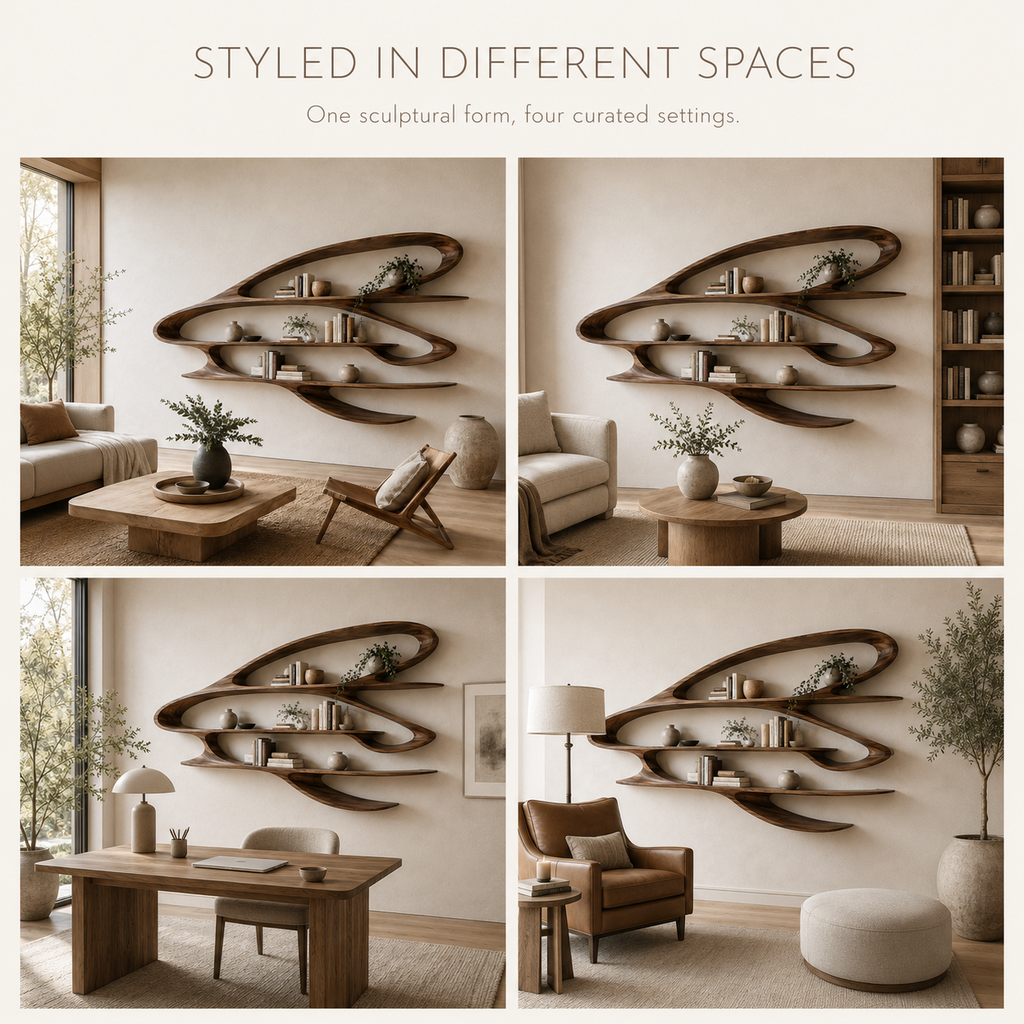 Nola Soft Arch Bookshelf - product image 10