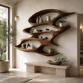 Caldera Organic Wood Bookshelf - main view